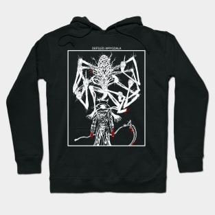 Bloodborne inspired Defiled Amygdala in square Hoodie